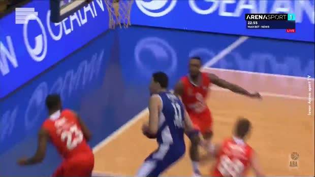  Promašaji Budućnosti protiv Cedevite 