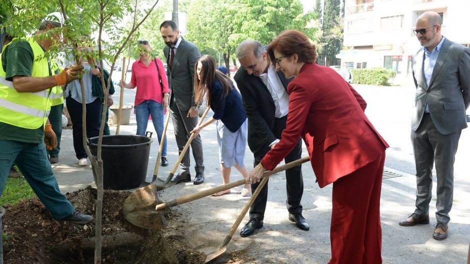  Posađeno deset novih stabala u Podgorici 
