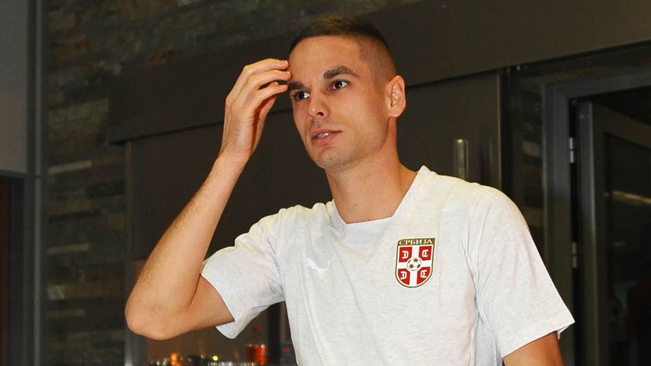  Mijat Gacinovic pred Ukrajina Srbija petak 20.45 Sportklub Zasto da ne napadnemo 