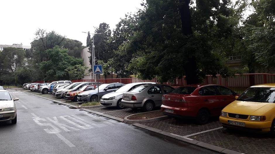  “Obojene” parking zone u Podgorici! 