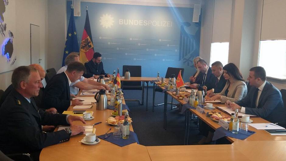  Njemačka policija pozdravlja rezultate crnogorske policije na putu evropskih integracija 