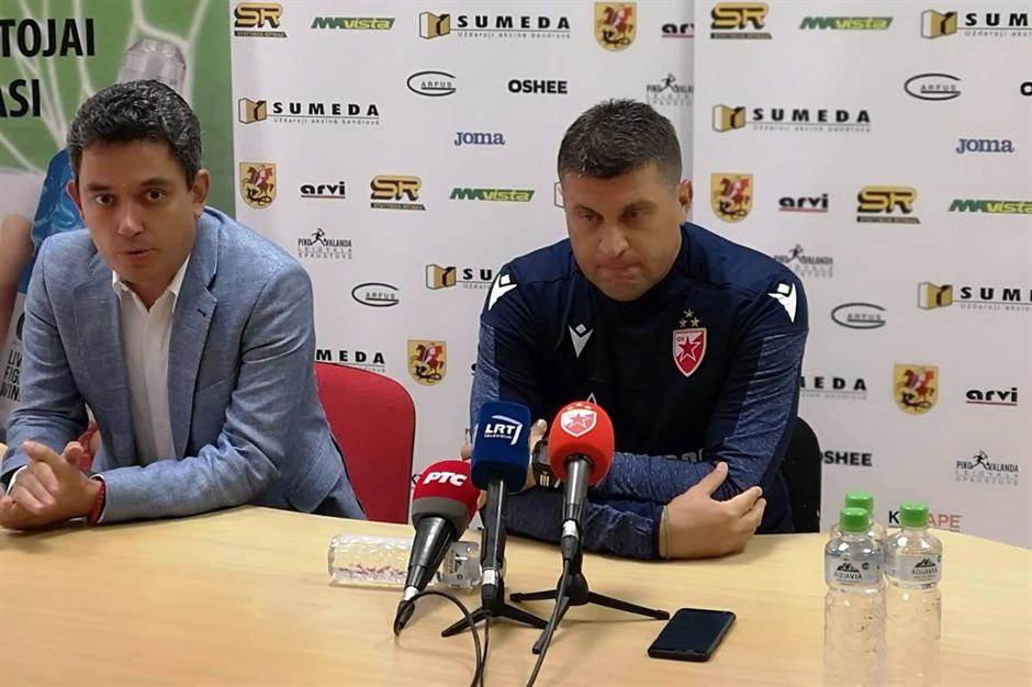  Vladan Milojevic konferencija pred mec Suduva FK Crvena zvezda Liga sampiona 2019 kvalifikacije 