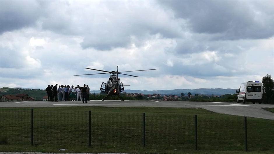  VIDEO: Helikopter sletio po Kuzmića - HITNO za Beograd! 