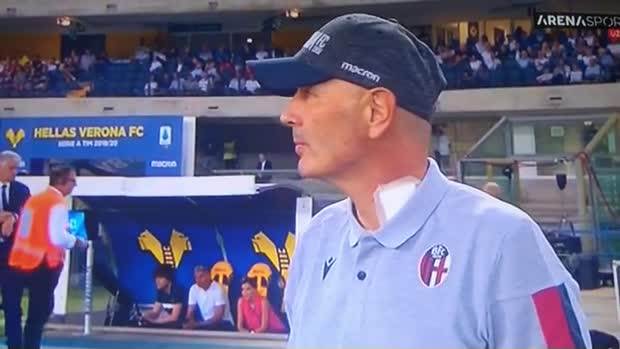 Siniša Mihajlović na klupi Bolonje FOTO videO 
