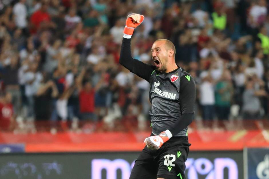  Golman FK Crvena zvezda Milan Borjan Vrijeme da vratimo fudbal na stare staze slave 