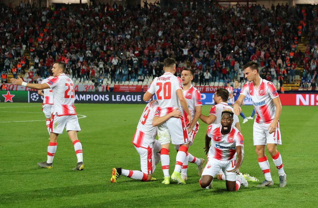  Ricmond Boaci posle 56 gola Crvena zvezda Olimpijakos 2 0 Liga sampiona 2019 