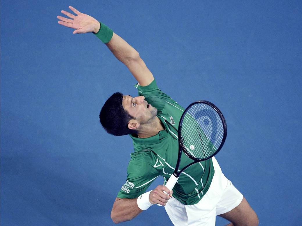  Novak Djokovic pobeda u 2. kolo Australijan Open 6 1 6 4 6 2 