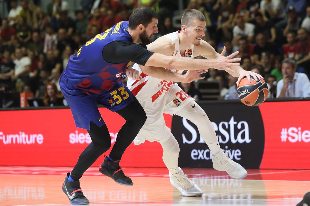  Evroliga 21. kolo Barselona Zvezda uzivo 23. januar 21.00 