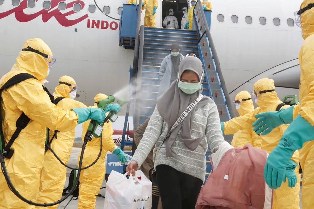   Ljudi evakuisani iz Kine u Francusku 