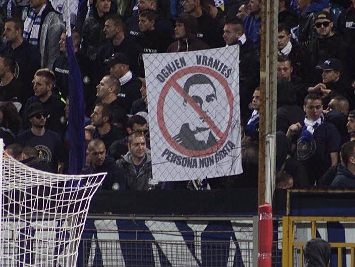  Poruka Ognjenu Vranješu: Nepoželjan si! 