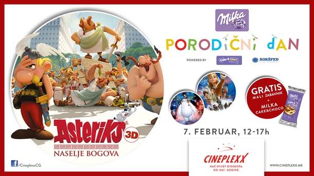  Milka Porodični dan u Cineplexxu 