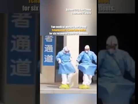  Igrali balet ispred bolnice jer su pacijenti izliječeni od koronavirusa  