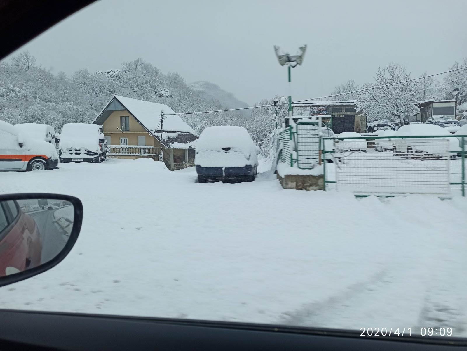  Najviše snijega na Žabljaku i Cetinju (FOTO) 