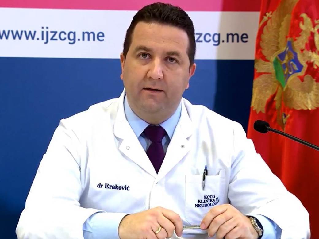  Eraković: U bolnicama 72 pacijenta, sistem spreman 