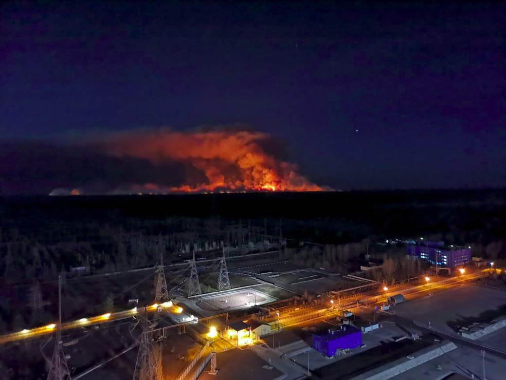  Rusi: Kod nas nije povećana radijacija nakon požara kod Černobilja! 