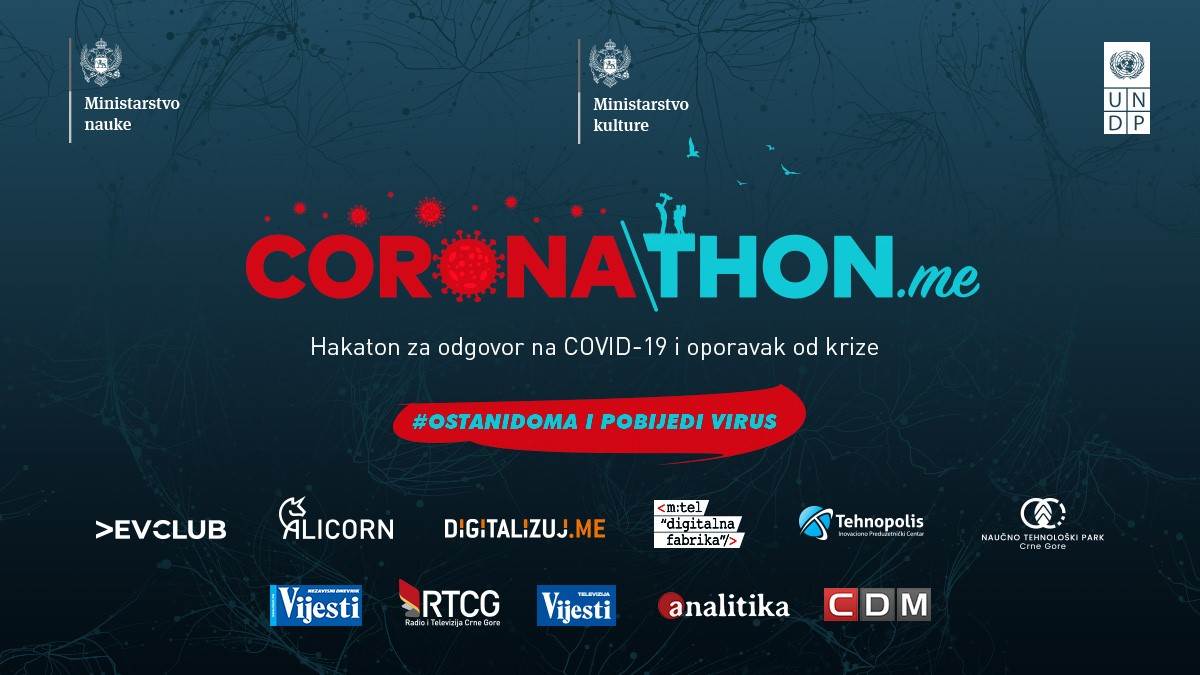  CORONATHON.me: YouLearn pobjednici prvog online hakatona u Crnoj Gori 