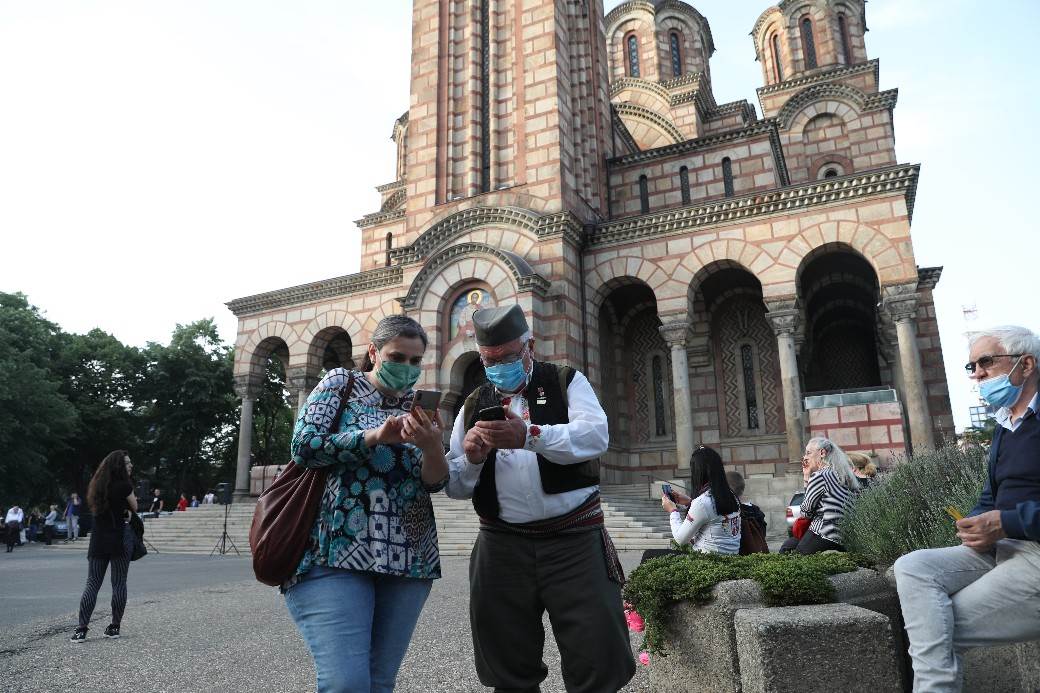  Beograd: Skup podrške vjernicima u Crnoj Gori (VIDEO, FOTO) 