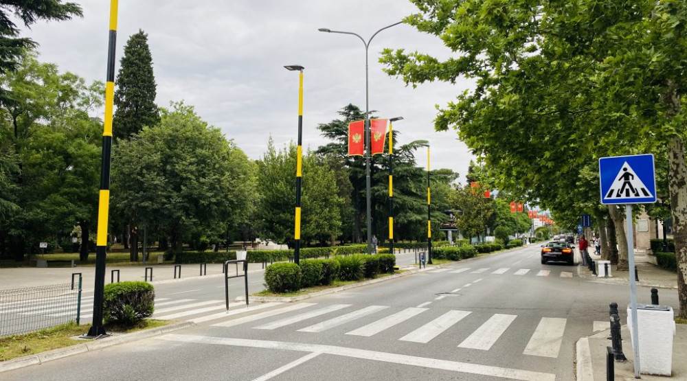  Nova rasvjeta za bezbjednije pješačke prelaze u centru Podgorice 
