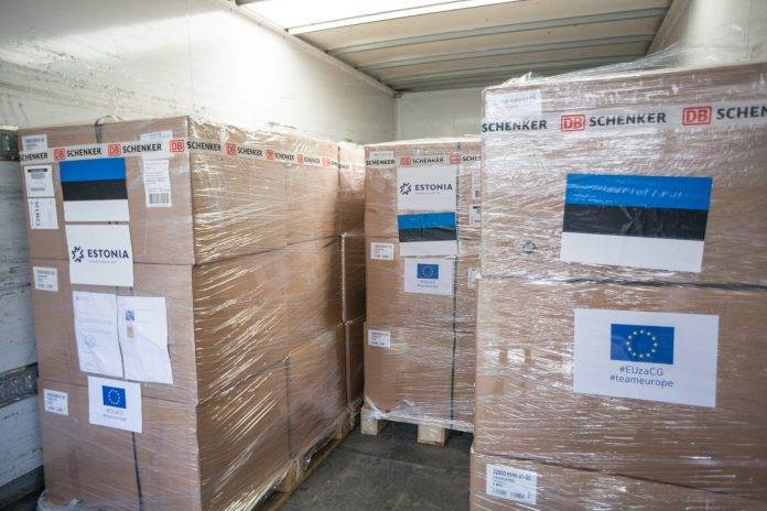  Estonija donirala Crnoj Gori 18 paketa pomoći 