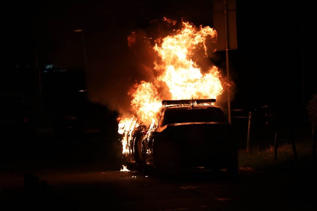  Zapaljen automobil Dragana Purka Ivančevića 