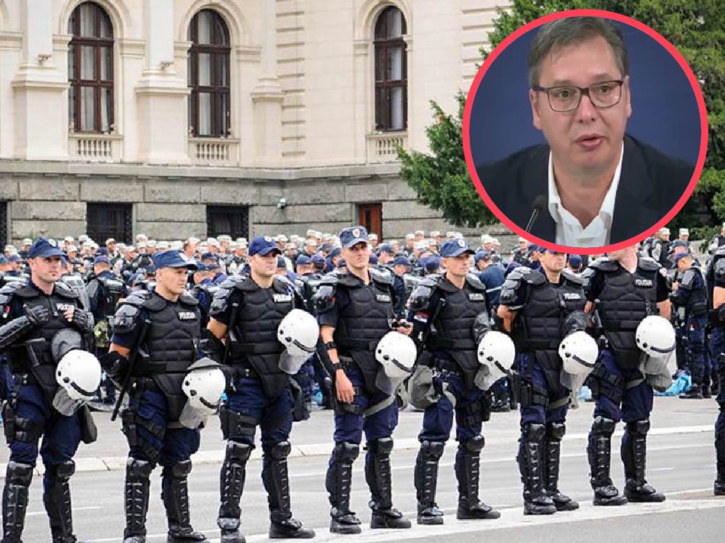  Vučić: Najverovatnije NEĆE BITI POLICIJSKOG ČASA! 