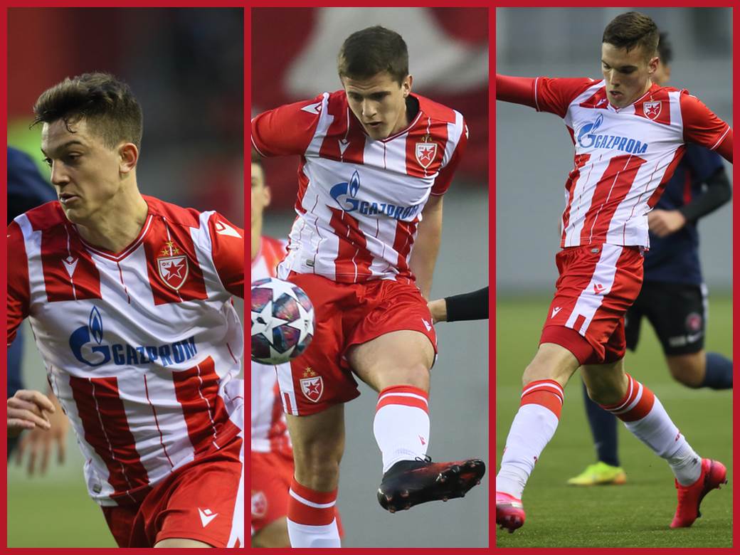  FK-Crvena-zvezda-tri-igraca-pozajmica-Graficar-Ilija-Babic-Aleksandar-Lukic-Uros-Blagojevic 