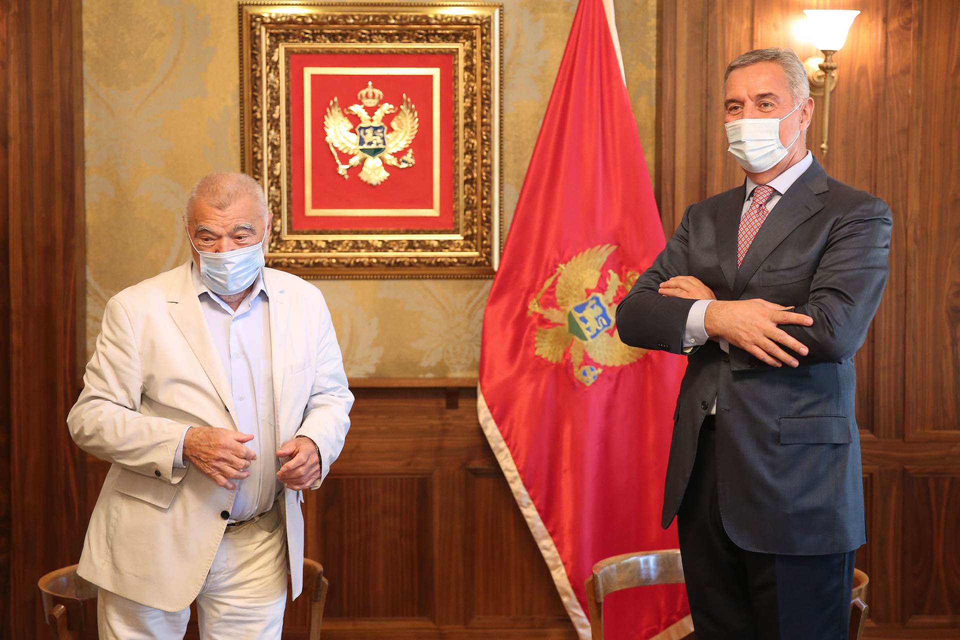  Mesić kod Đukanovića: Crna Gora je uspješna evropska priča 