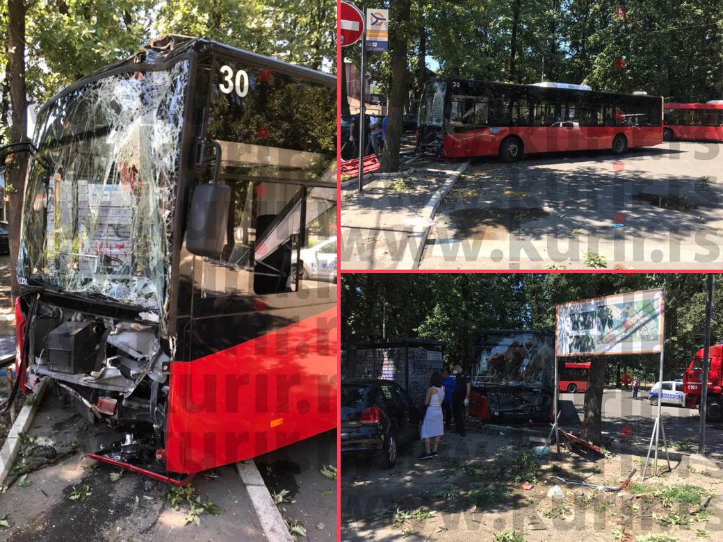  HOROR u Beogradu: Autobus PRIGNJEČIO ženu uz drvo, bore joj se za život 