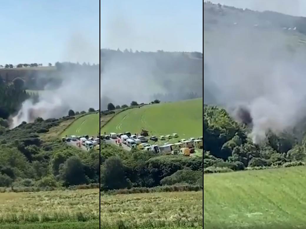  VOZ ISKOČIO IZ ŠINA U ŠKOTSKOJ: Veliki broj TEŠKO POVREĐENIH, na licu mesta i HELIKOPTER! (VIDEO) 