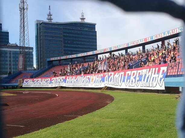  BANJALUKA ZOVE NIKŠIĆ! Evo kakvu su poruku Nikšićanima uputili navijači Borca! (VIDEO) 