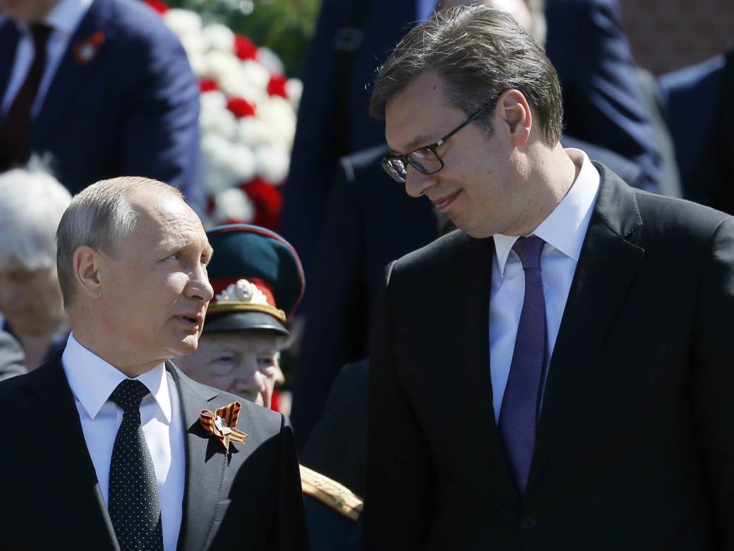  	 Vučić: Putin mi se izvinio zbog komentara Zaharove 