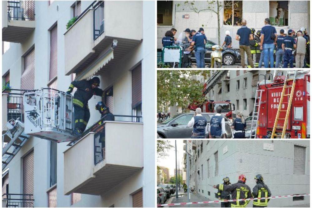  HOROR U MILANU: Eksplozija gasa u stambenoj zgradi, ima žrtava! 