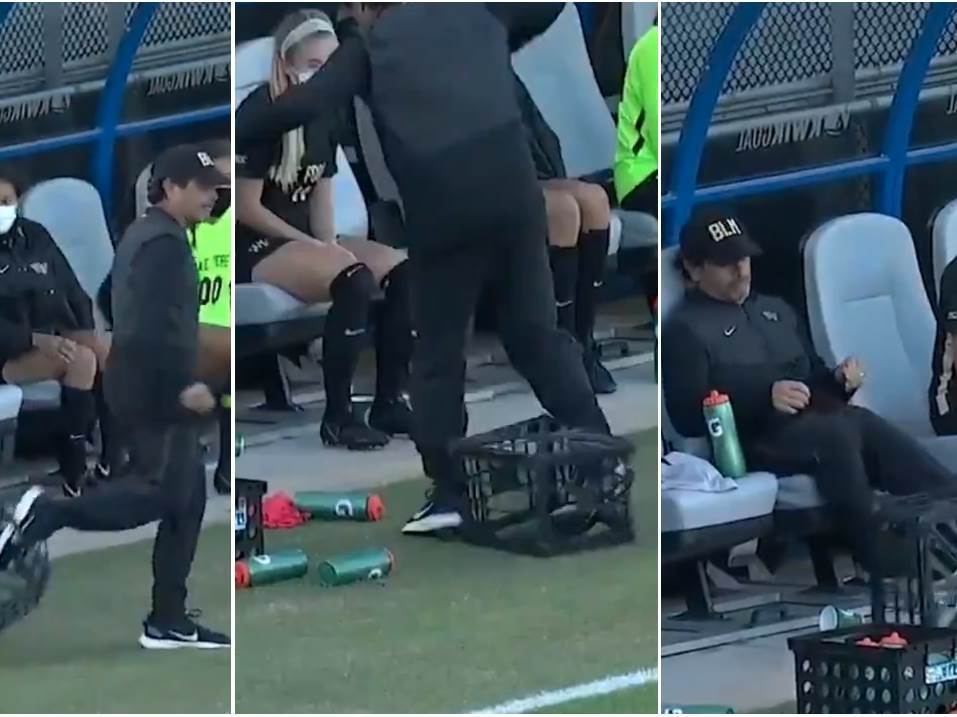  KAD PROMAŠE PENAL, ON TOTALNO POLUDI: Trener ženskog tima pokušao da napravi haos, pa se zapetljao! 