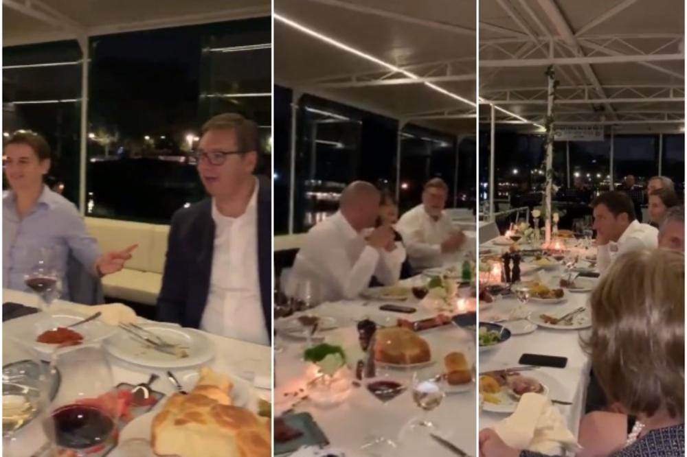  NEVJEROVATNA NOĆ U BEOGRADU: Grenel objavio video sa broda gdje je večerao s Vučićem, evo kako je bilo VIDEO 