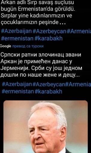  DRUŠTVENE MREŽE GORE: Istina o "Arkanovoj" fotki iz Jermenije! 