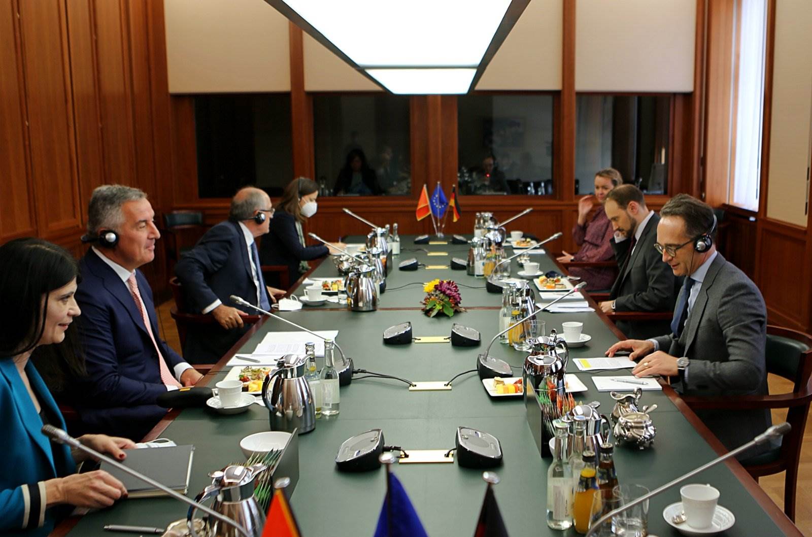  PREDSJEDNIK Đukanović razgovarao sa ministrom vanjskih poslova SR Njemačke Hajkom Masom 