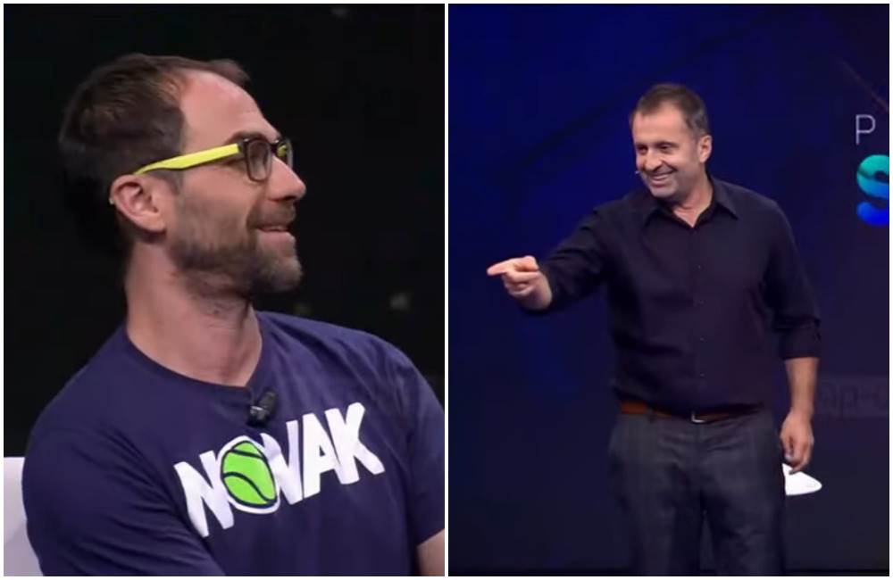  SKANDAL ZBOG NOVAKOVE MAJICE U ALBANIJI: Voditelj u šoku zbog Đokovićevog navijača u studiju! Noleta očekuju u Tirani?! 