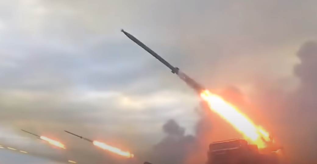  snimak uništavanja ruskog lansera raketa 
