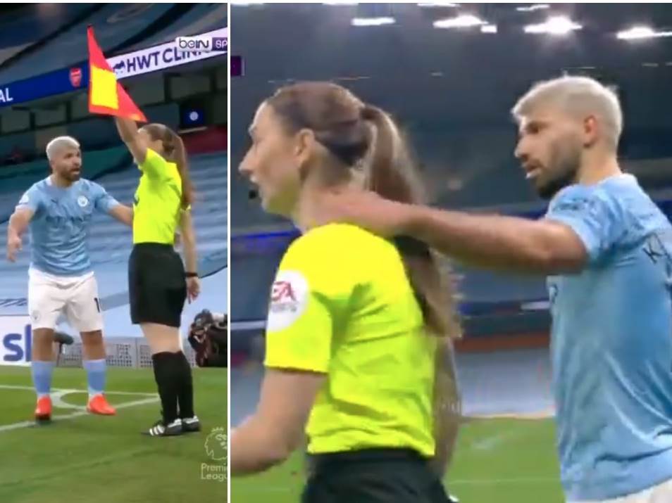  AGUERO, TO NIJE LEPO: Ruka na ramenu žene je najveći skandal Premijer lige 