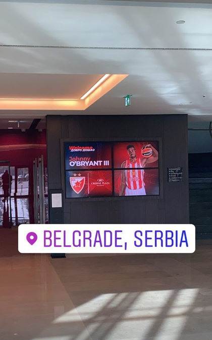  Novi košarkaš crveno-belih stigao je u Srbiju  
