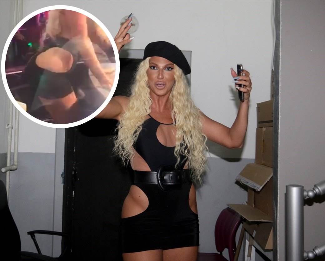  KARLEUŠA BEZ GAĆA U EMISIJI ZAMEŠALA KUKOVIMA: Krupan kadar njene guze srušio Internet! (VIDEO) 