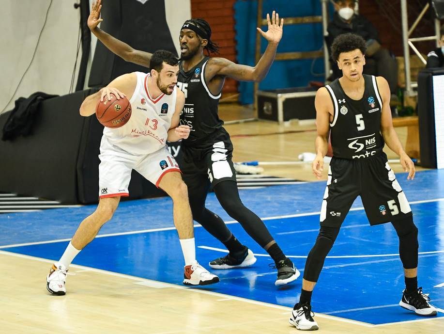  UNIŠTIO PARTIZAN POD KOŠEM, PA POSTAO MVP: Francuskom centru dominacija u Beogradu donela priznanje! 