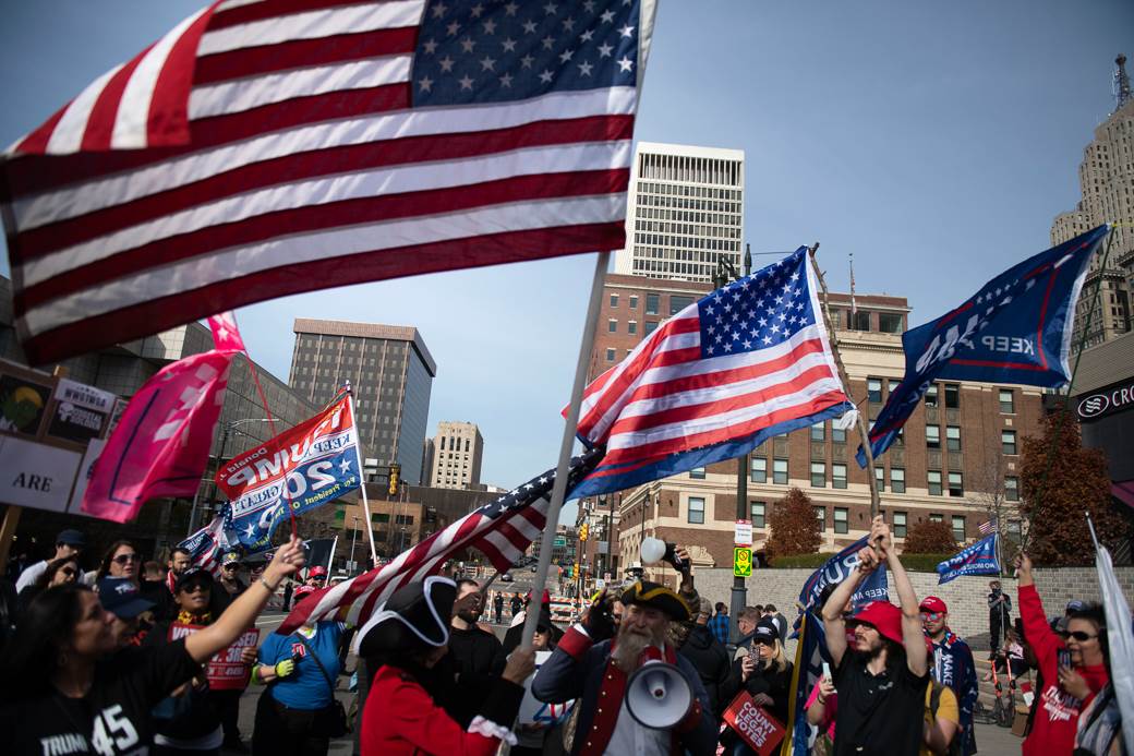  NAJAVLJENI PROTESTI U AMERICI: Trampove pristalice izlaze na ulice zbog izborne krađe 