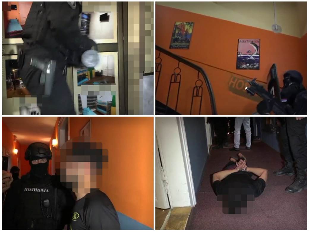  SKRIVAO SE U BEOGRADSKOM HOSTELU! Uhapšen čovek osumnjičen za UBISTVO, hteo da beži, pogledajte akciju hapšenja (VIDEO) 