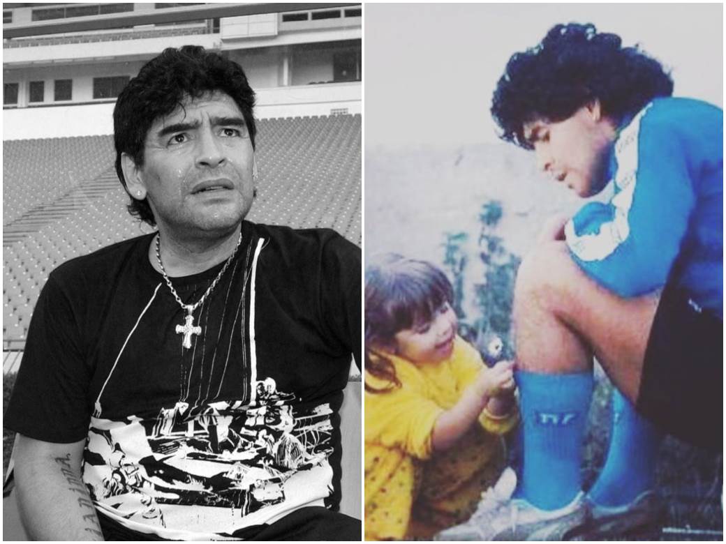  MARADONINA ĆERKA SE OPROSTILA OD OCA: Oglasila se emotivnom porukom koja će vas dirnuti! (FOTO) 