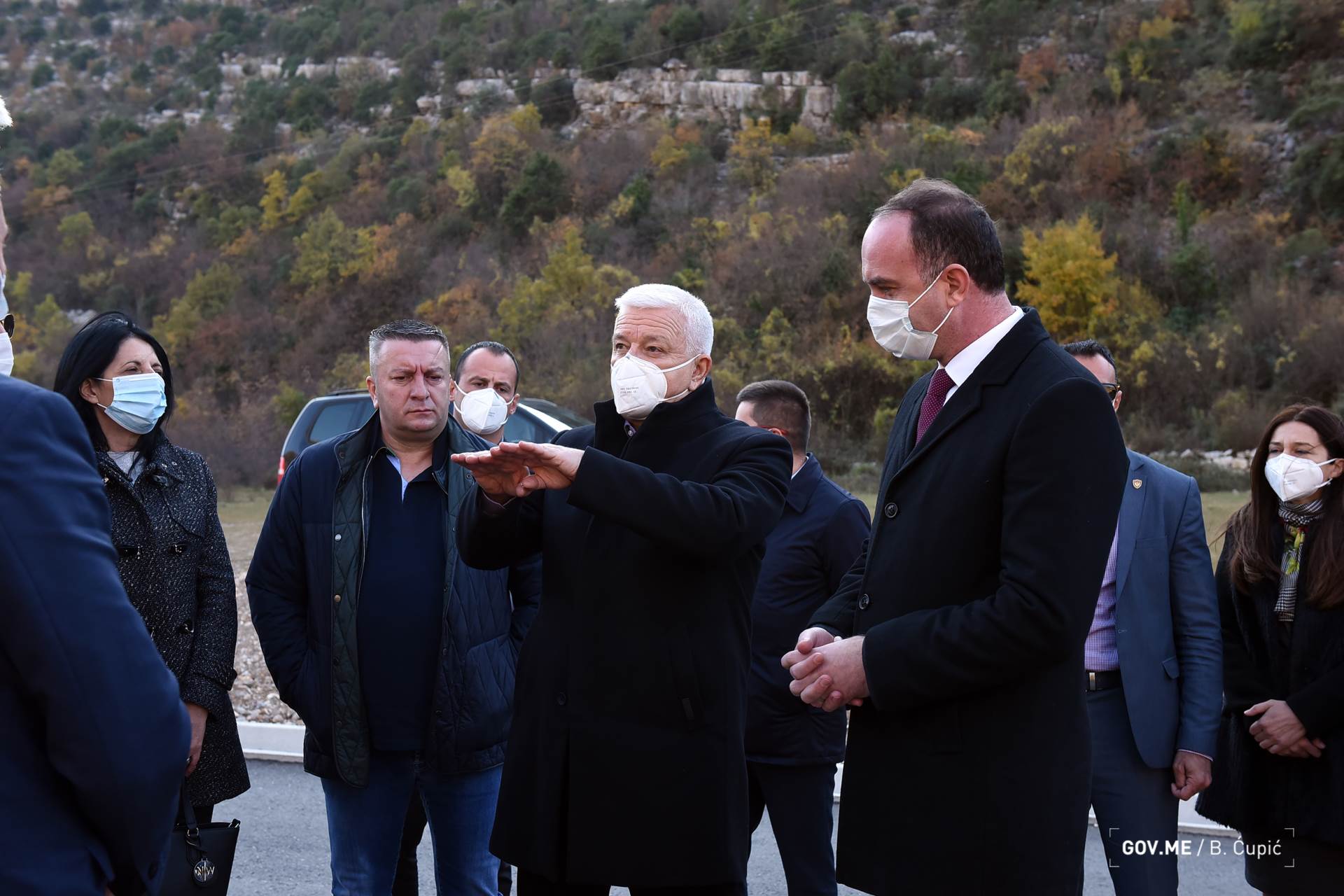 PREMIJER MARKOVIĆ obišao rekonstruisani put od Dinoše do granice s Albanijom 
