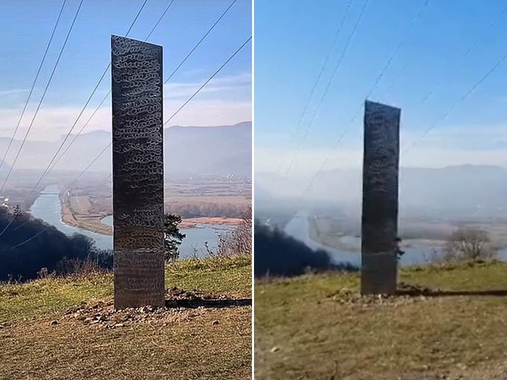 Ogroman monolit se pojavio niotkuda, nestao, a sad se isti takav pojavio u Rumuniji! 