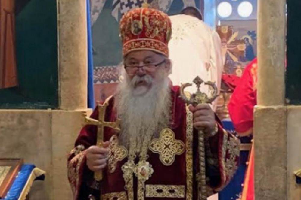  MITROPOLIT HRIZOSTOM POZITIVAN NA KORONU: Vladika odmah prebačen u Kliničko-bolnički centar 