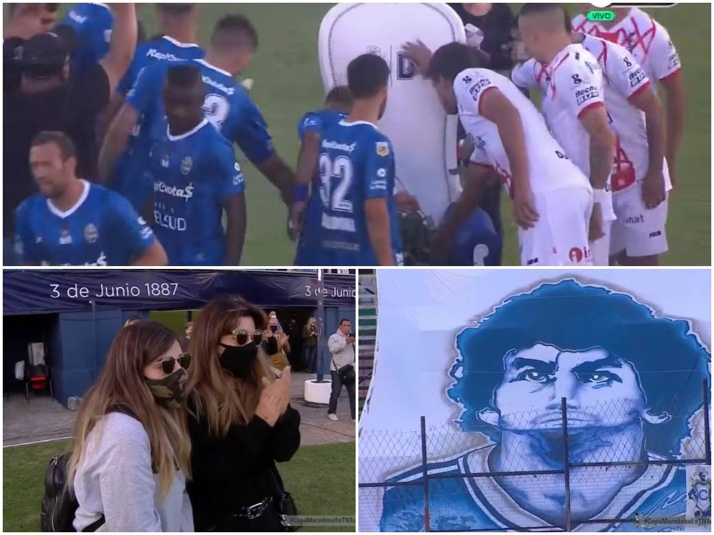  DIRLJIVO - BIJELE RUŽE I TRON ZA MARADONU: Dalma i Đanina nisu mogle da sakriju suze! 