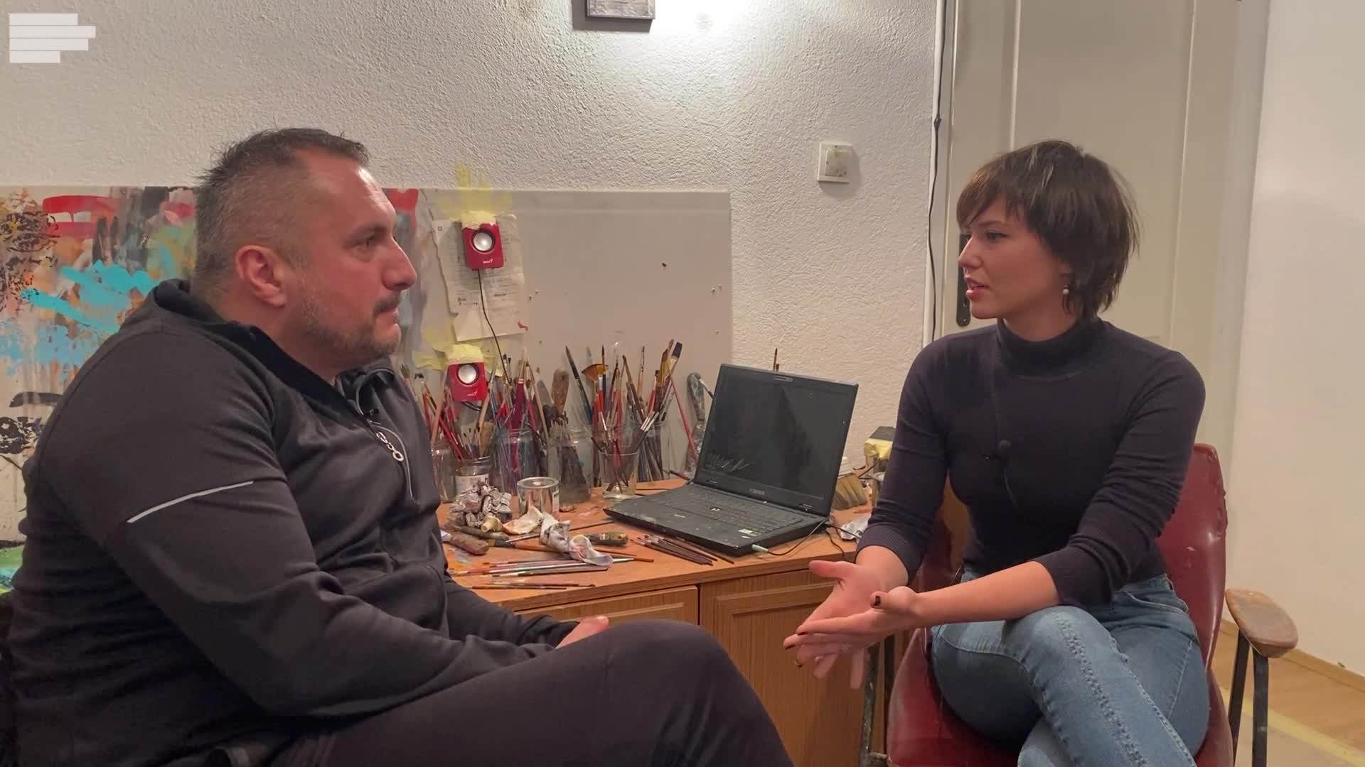  Slikar Milutin Obradović 